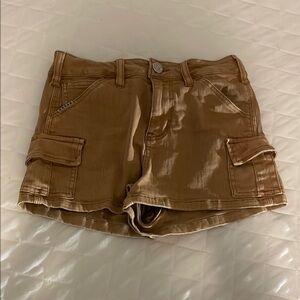 Tan Women's Cargo Shorts